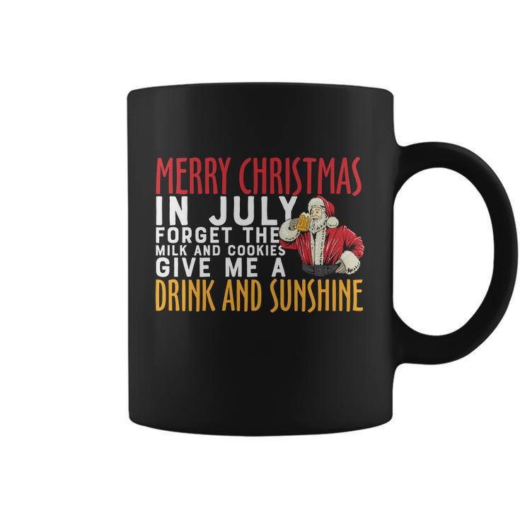 Milk Cookies Give Me Christmas In July Coffee Mug