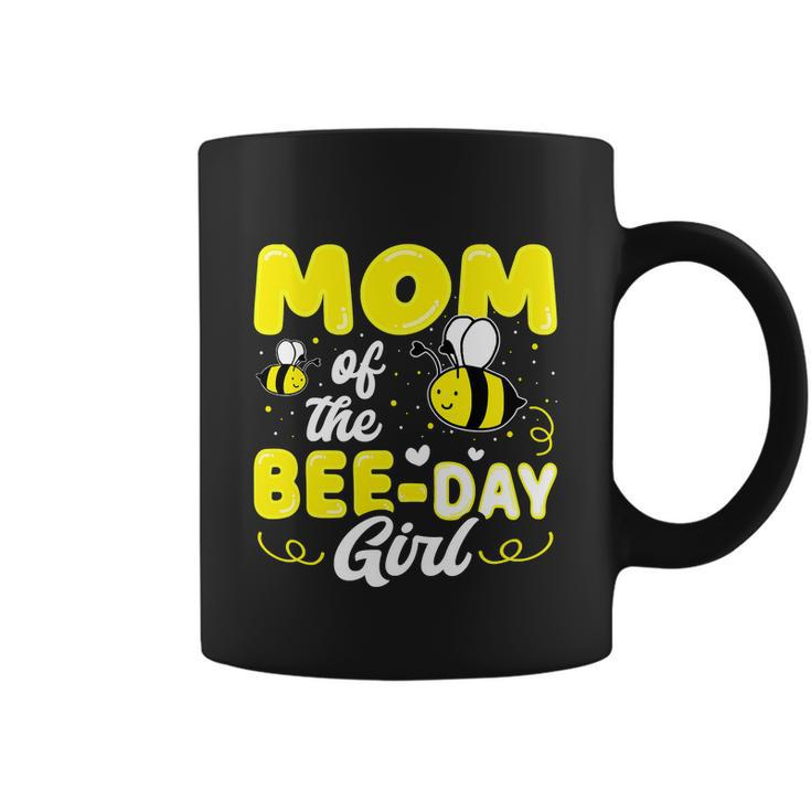 Mom Of The Bee Day Girl Party Birthday Sweet Coffee Mug