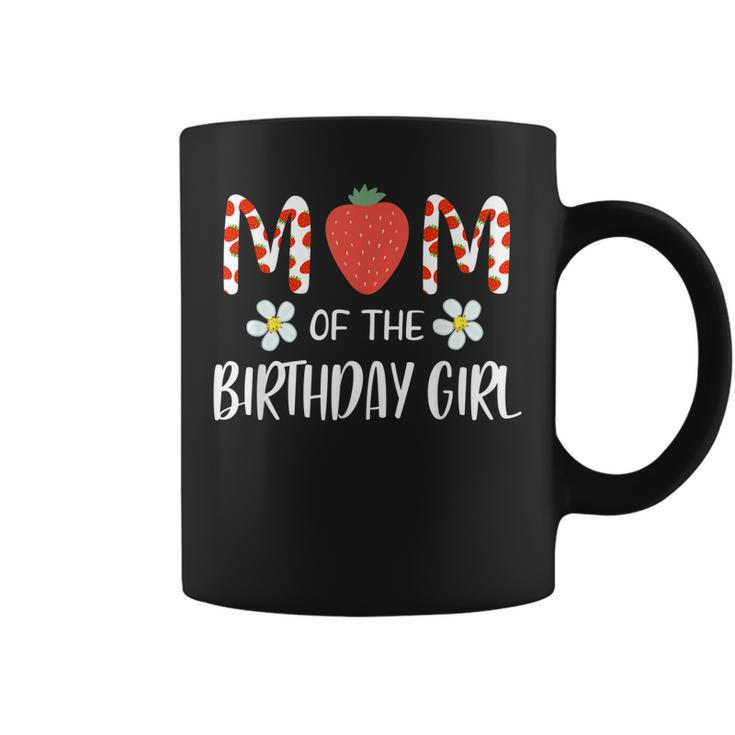 Mom Of The Birthday Girl First Birthday Berry Themed Party  Coffee Mug