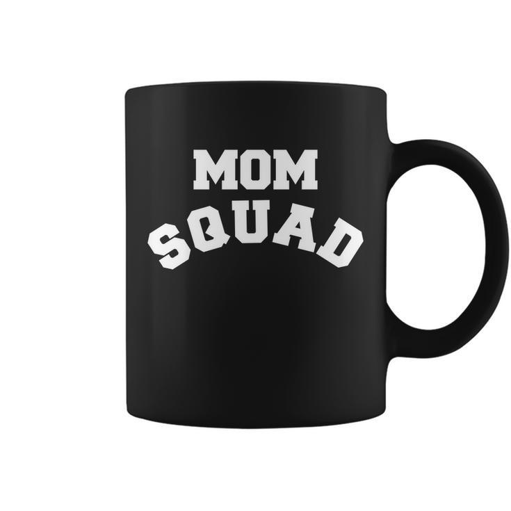 Mom Squad Bold Text Logo Coffee Mug