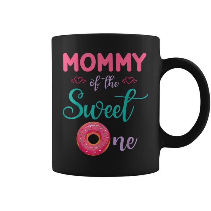 Mommy Of The Sweet One Donut Cake Happy To Me You Mother  Coffee Mug