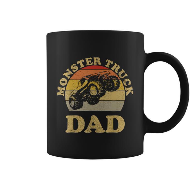 Monster Truck Dad Shirt Retro Vintage Monster Truck Shirt Coffee Mug