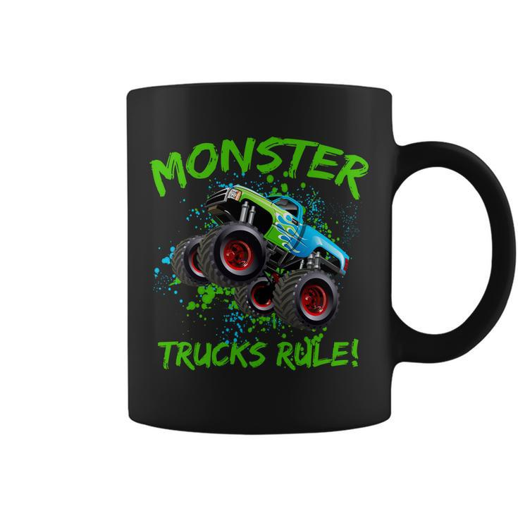 Monster Trucks Rule Tshirt Coffee Mug