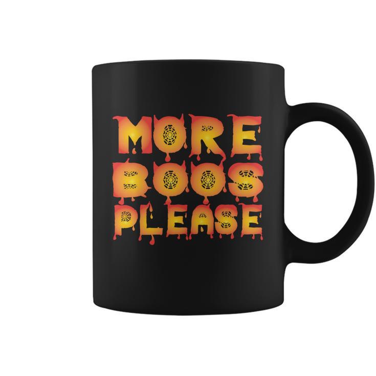 More Boos Please Halloween Quote V4 Coffee Mug