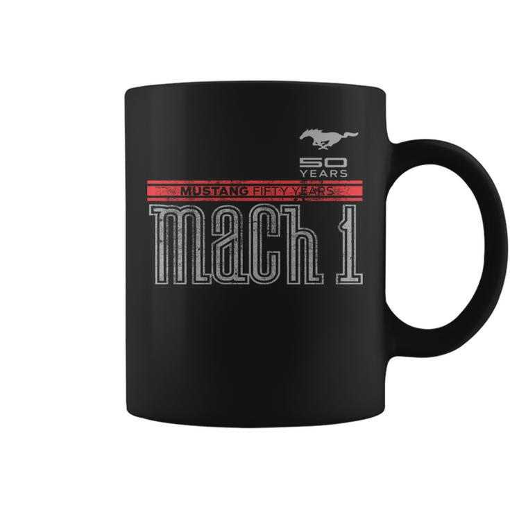 Mustang 50 Years Mach Official Logo Tshirt Coffee Mug