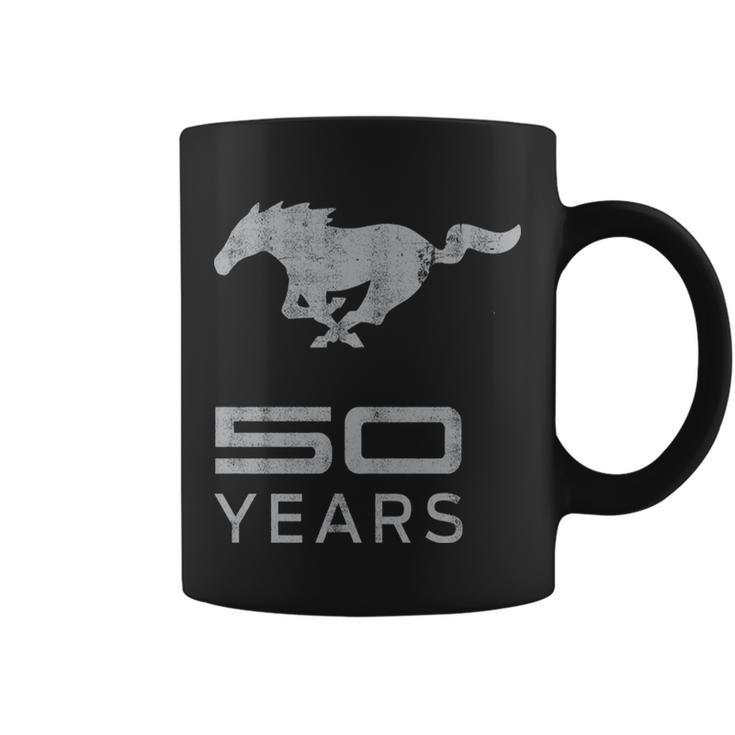 Mustang 50 Years Tshirt Coffee Mug