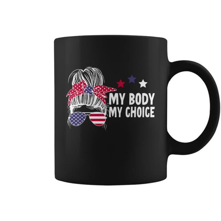 My Body My Choice Messy Bun Great Gift V2 Coffee Mug