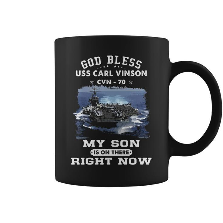My Son Is On Uss Carl Vinson Cvn  Coffee Mug