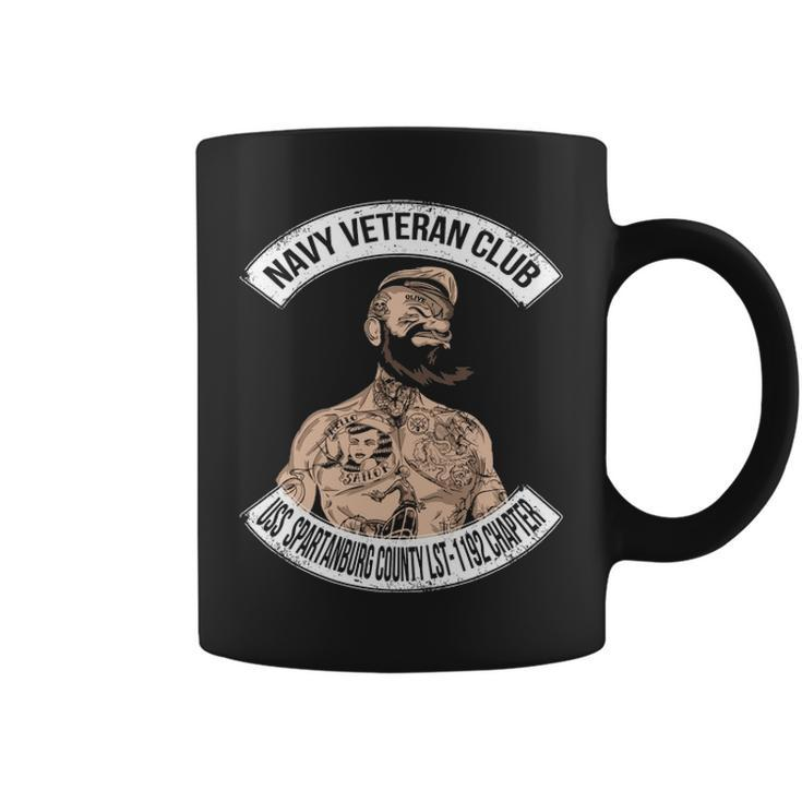 Navy Uss Spartanburg County Lst Coffee Mug