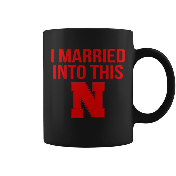 Nebraska Football Married Into This Tshirt Coffee Mug