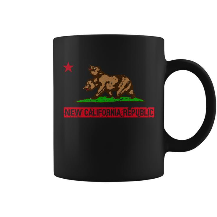 New California Republic Vintage Tshirt Coffee Mug