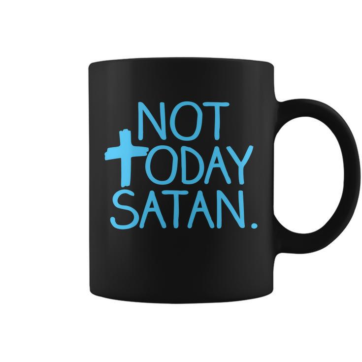 Not Today Satan Jesus Cross Tshirt Coffee Mug