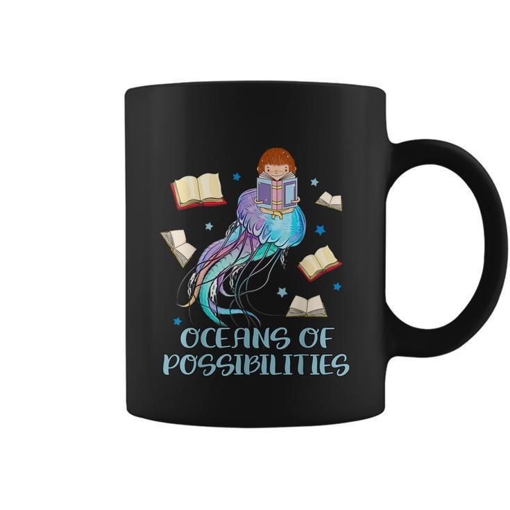 Oceans Of Possibilities Summer Reading 2022 Librarian Tshirt Coffee Mug