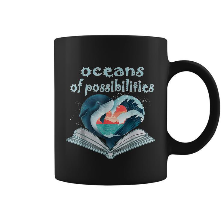 Oceans Of Possibilities Summer Reading 2022 Librarian Tshirt Coffee Mug