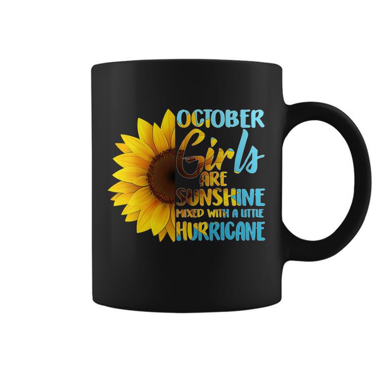 October Girls Sunflower Tshirt Coffee Mug