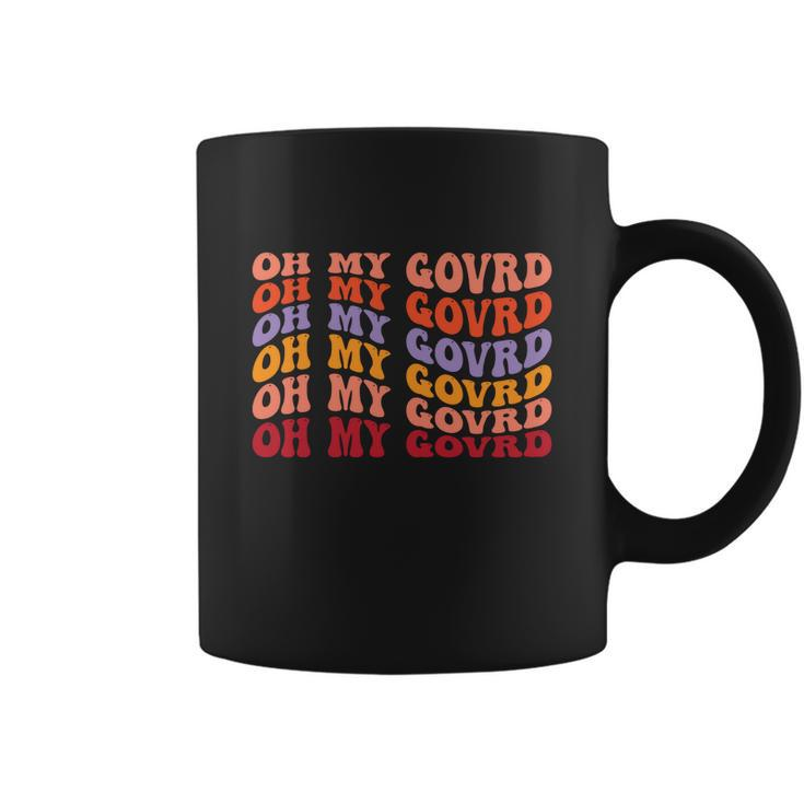 Oh My Govrd Vintage Groovy Fall Coffee Mug