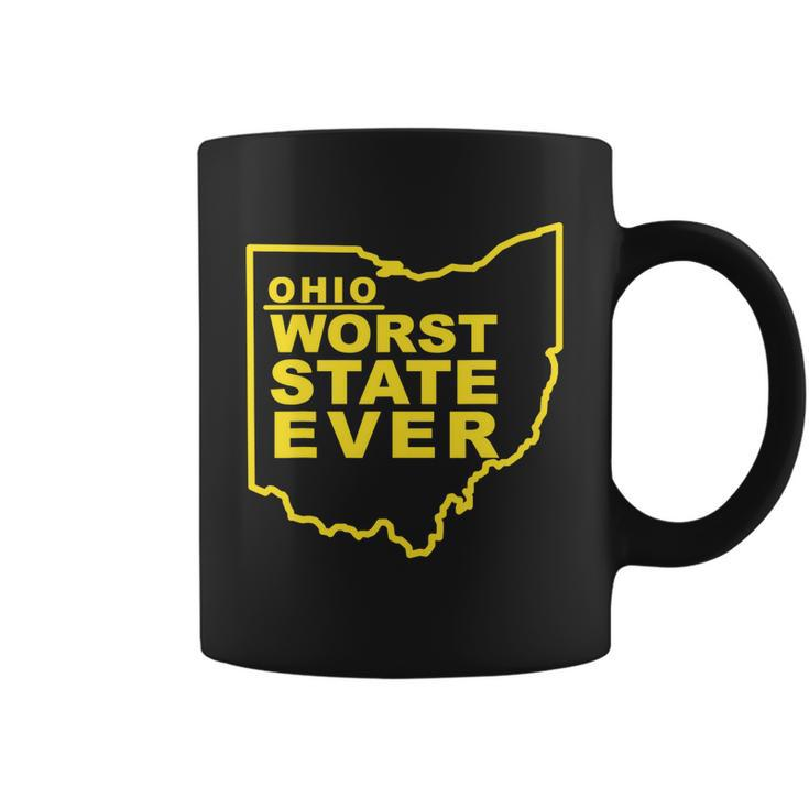 Ohio Worst State Ever Tshirt Coffee Mug