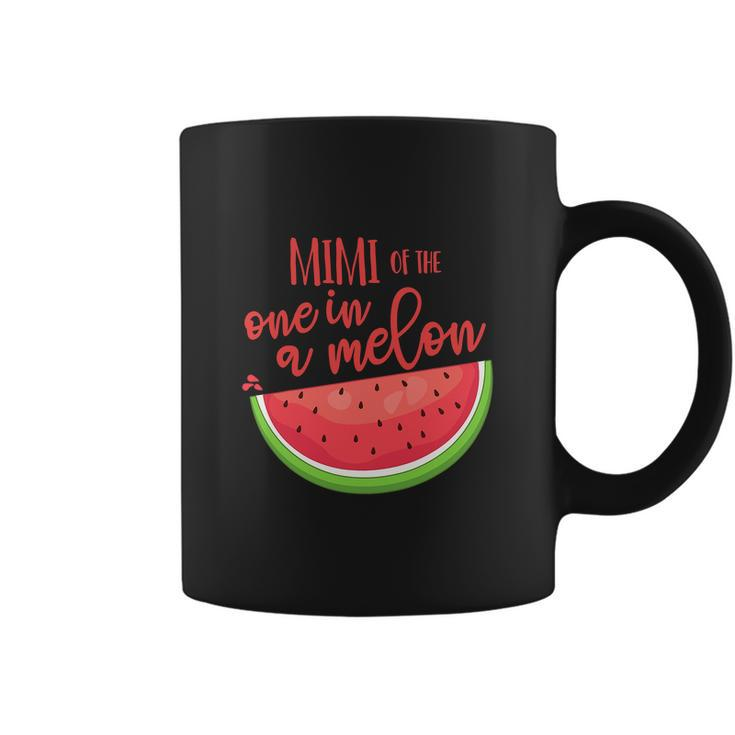 One In A Melon Watermelon Theme Funny Birthday Girl Coffee Mug