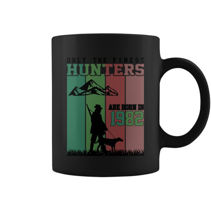 Only The Finest Hunters Are Born In 1982 Halloween Quote Coffee Mug