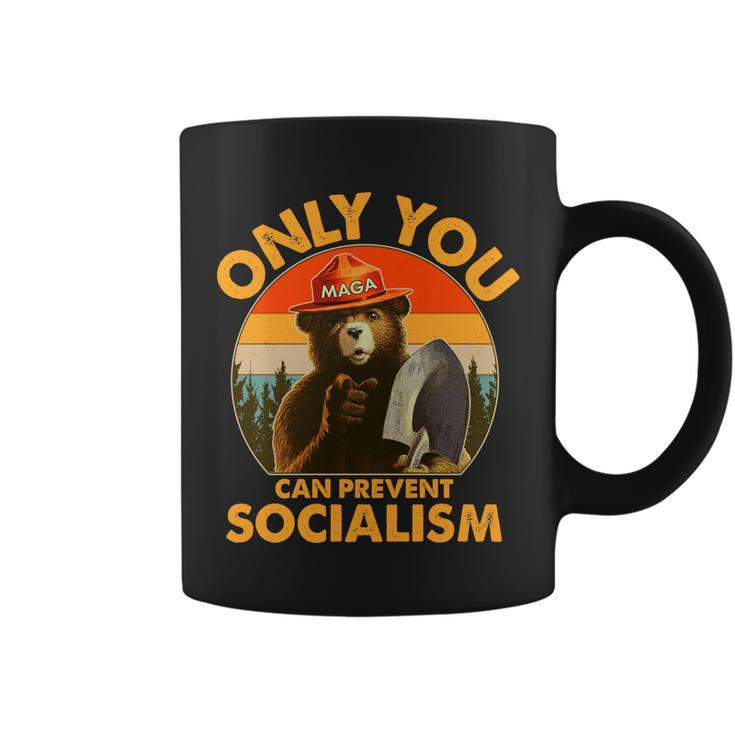 Only You Can Prevent Socialism Vintage Tshirt Coffee Mug