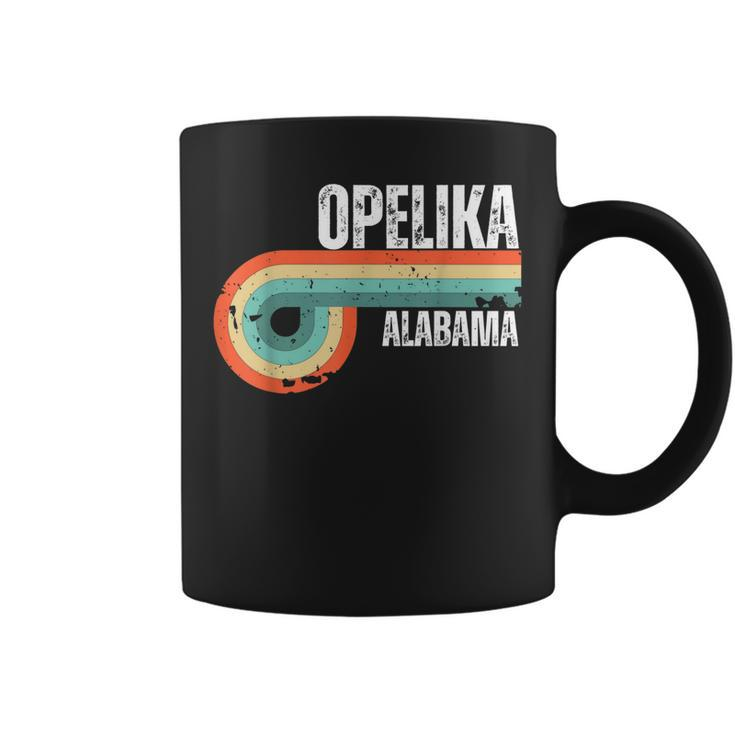 Opelika City Alabama State Vintage Retro Souvenir  Coffee Mug