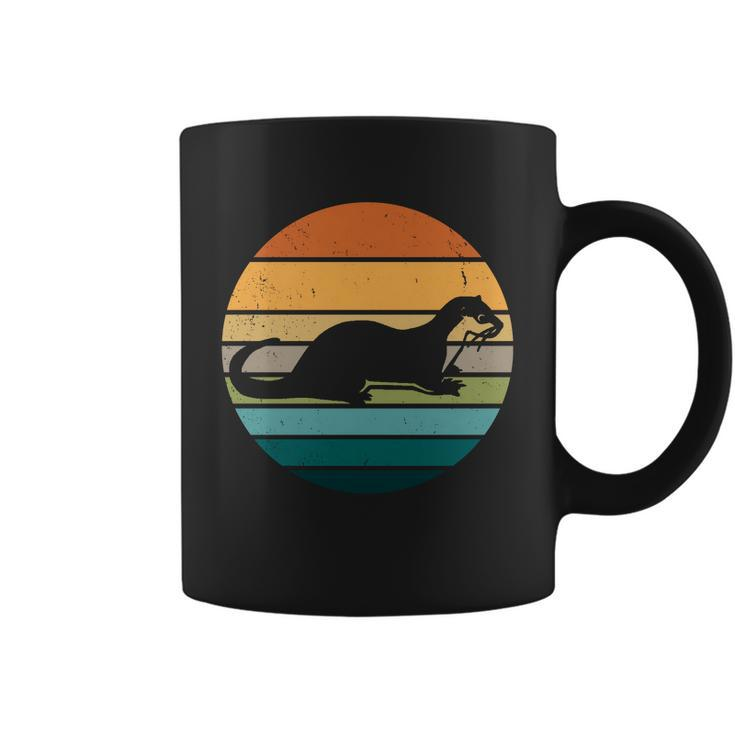 Otter Vintage Retro Logo Coffee Mug