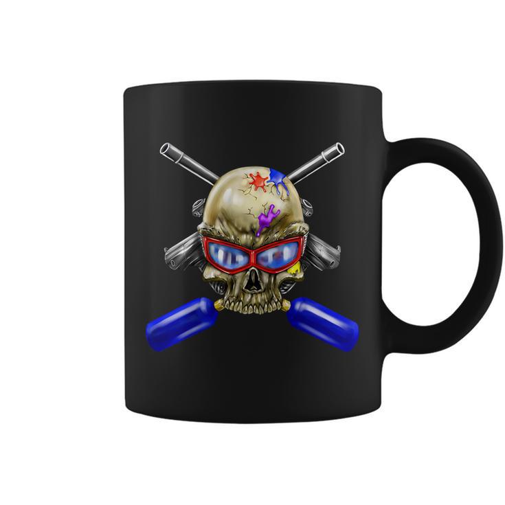 Paintball Skull Coffee Mug