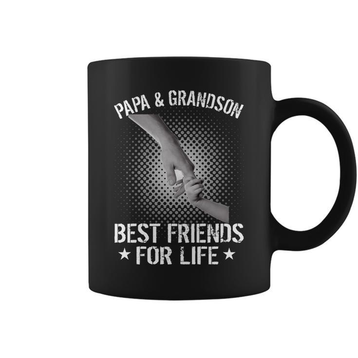 Papa And Grandson Best Friends For Life Coffee Mug