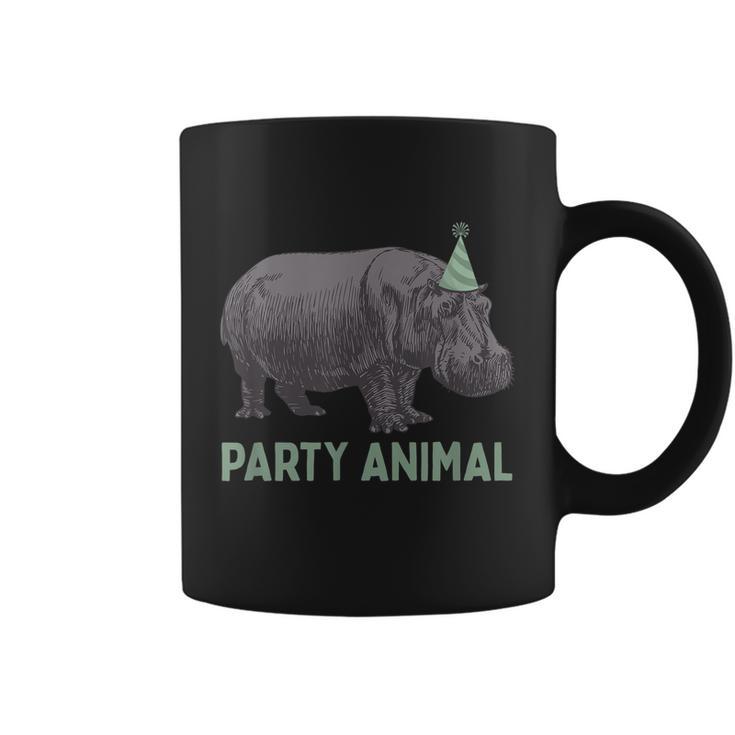 Party Animal Hippo Birthday Hippo Birthday Coffee Mug