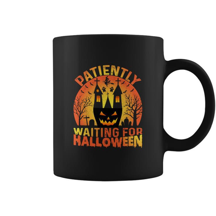 Patiently Spend All Year Waiting For Halloween Coffee Mug