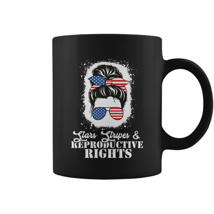 Patriotic 4Th Of July Great Gift Stars Stripes Reproductive Right Gift Coffee Mug