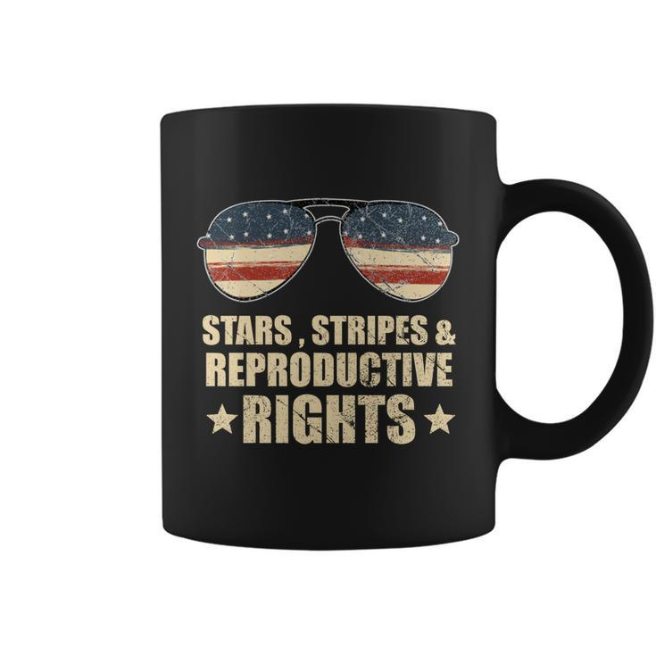 Patriotic 4Th Of July Stars Stripes And Reproductive Rights Funny Gift V2 Coffee Mug