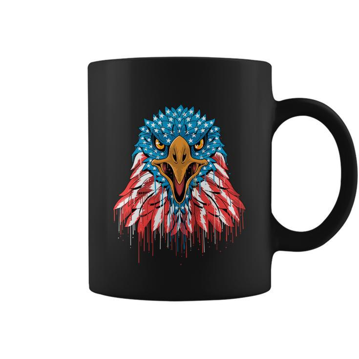 Patriotic Eagle Mullet Usa American Flag 4Th Of July Cute Gift Coffee Mug