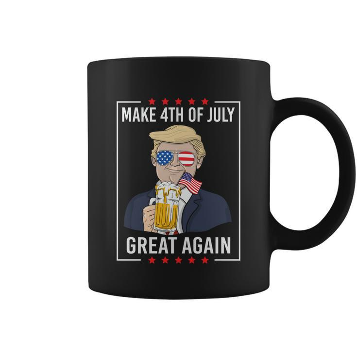 Patriotic Make 4Th Of July Great Again Trump Ing Beer Gift Coffee Mug