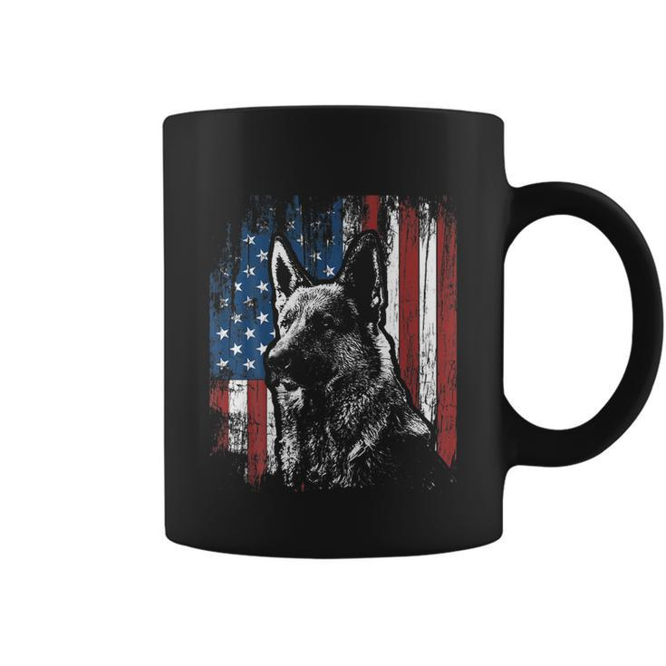 Patrioticgiftgermangiftshepherdgiftamericangiftflag Dog Gift Men Women Gift Coffee Mug