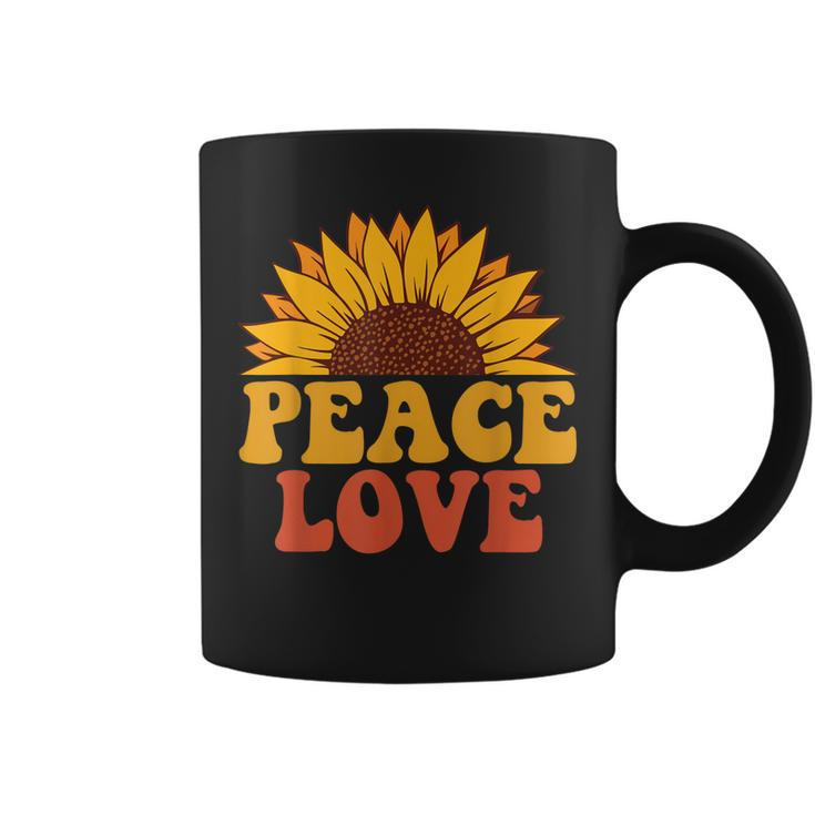 Peace Sign Love 60S 70S Tie Dye Hippie Halloween Costume  V8 Coffee Mug