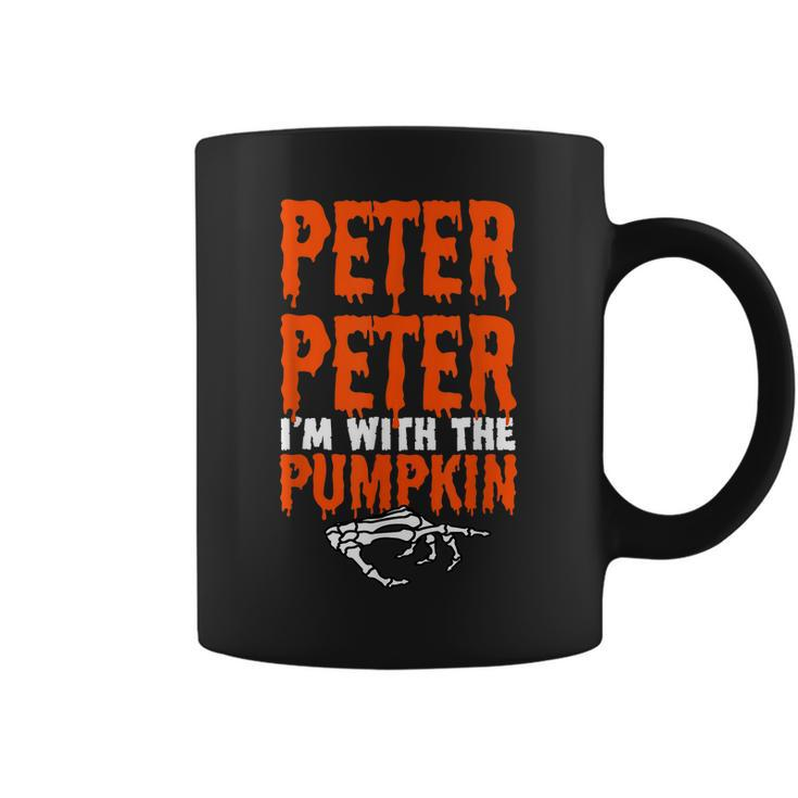 Peter Im With The Pumpkin Halloween Costume Couple Coffee Mug