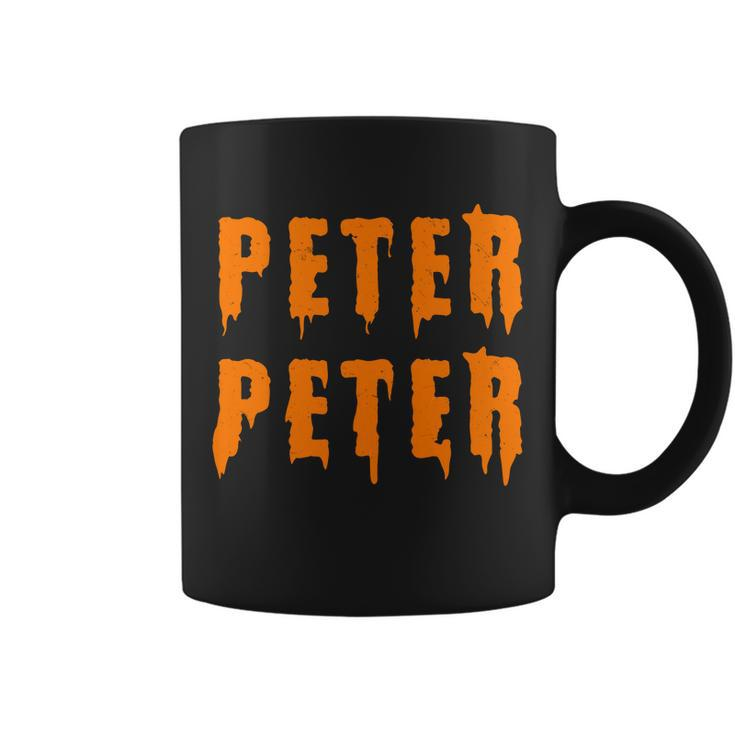 Peter Peter Spooky Halloween Funny Tshirt Coffee Mug