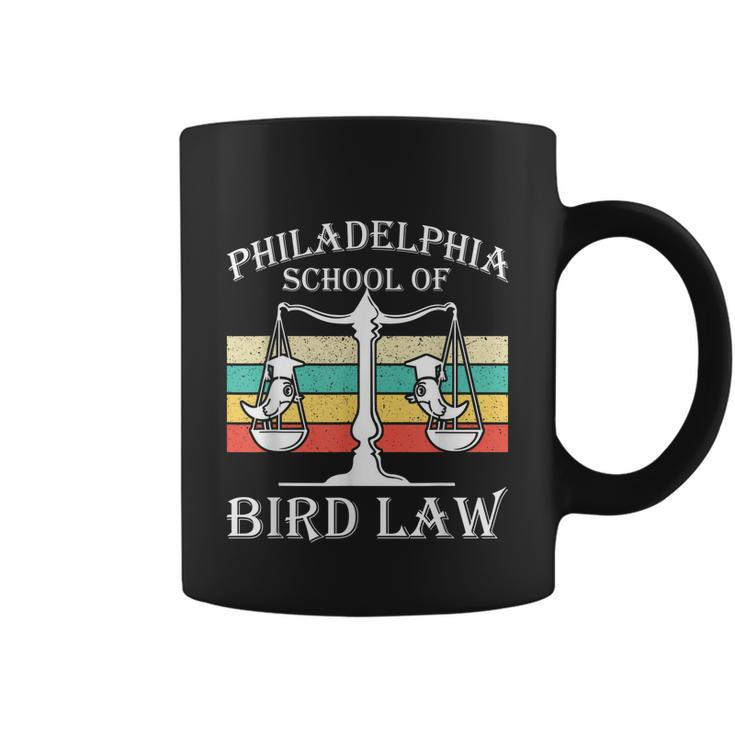 Philadelphia School Of Bird Law Vintage Bird Lover Graphic Design Printed Casual Daily Basic Coffee Mug