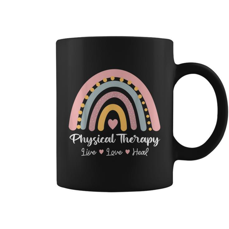 Physical Therapy Pediatric Therapist Pt Month Rainbow Cute Graphic Design Printed Casual Daily Basic Coffee Mug