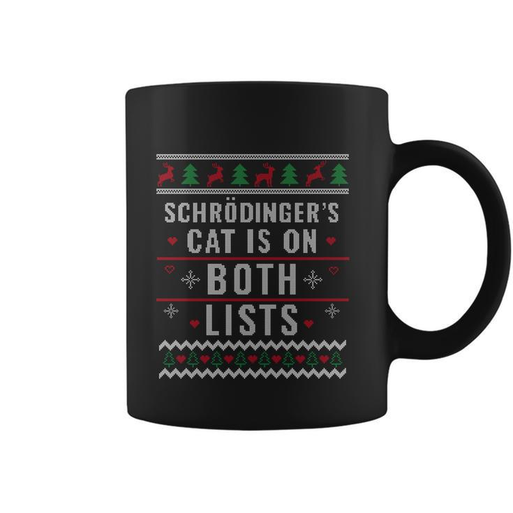 Physicist Schrödingers Cat Funny Gift Physics Ugly Christmas Gift Coffee Mug