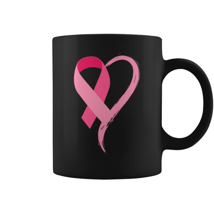 Pink Ribbon Of Love Breast Cancer Awareness Tshirt Coffee Mug