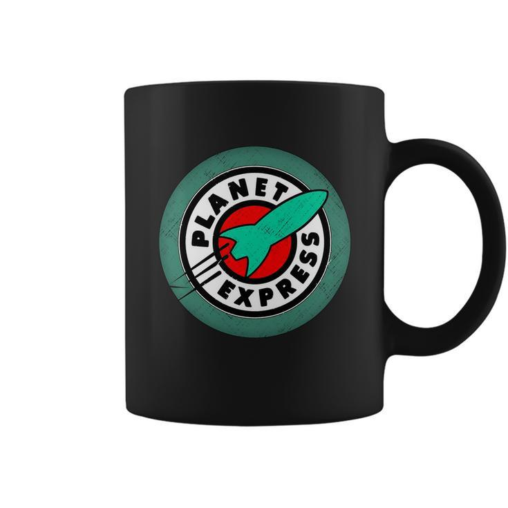 Planet Express Logo Vintage Tshirt Coffee Mug