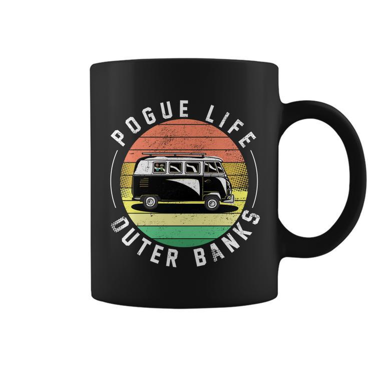 Pogue Life Retro Hippy Bus Tshirt Coffee Mug