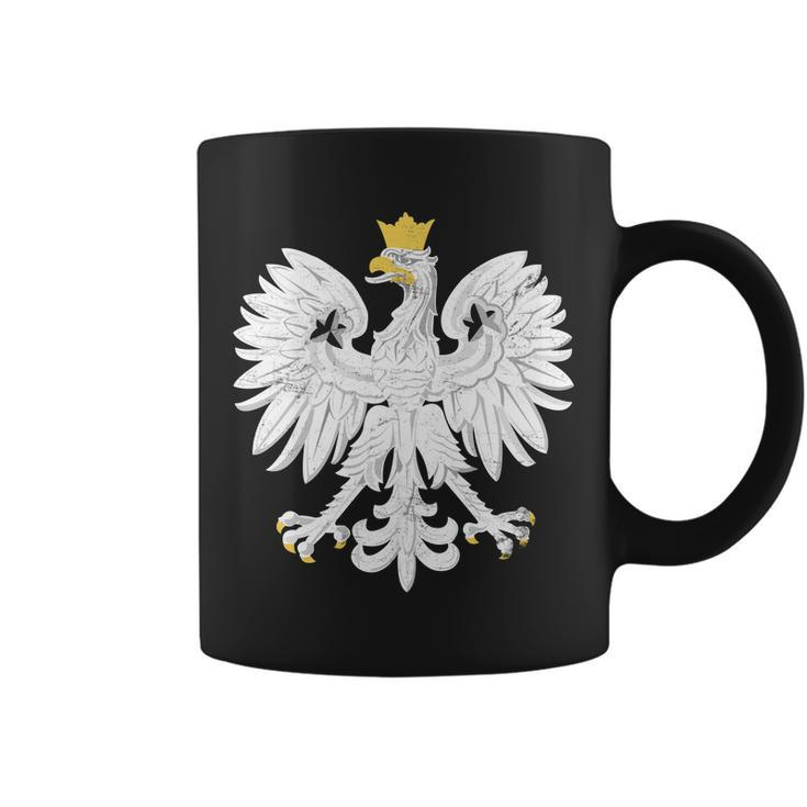Poland Pride Vintage Eagle Tshirt Coffee Mug