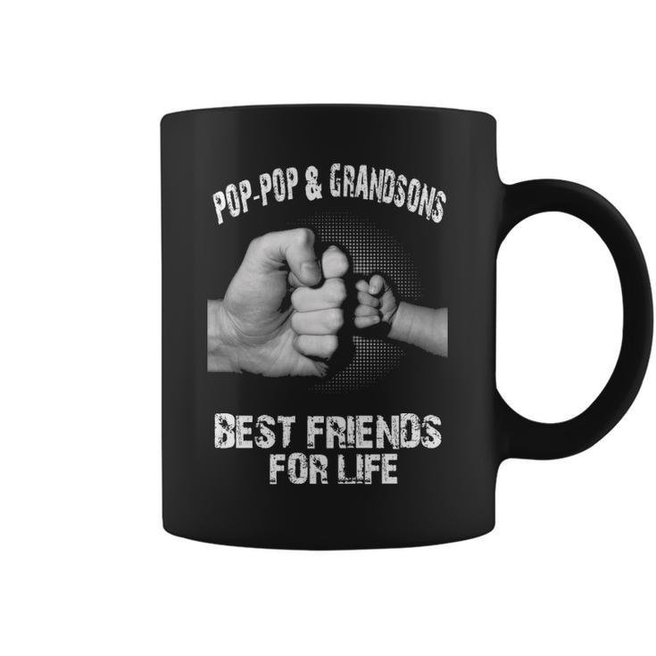 Pop-Pop & Grandsons - Best Friends Coffee Mug