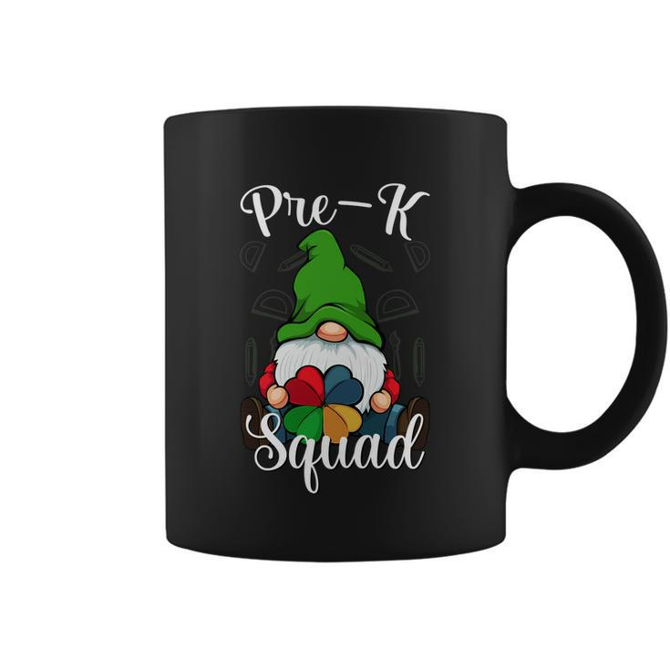 Pregiftk Squad Back To School Cute Gnome Students Teachers Gift Coffee Mug