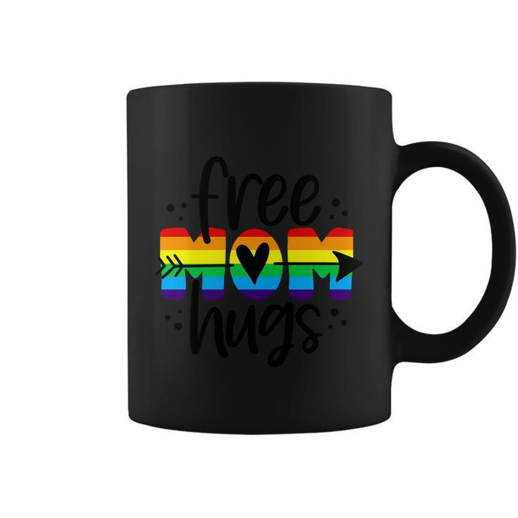 Pride Month Free Mom Hugs Lgbt Pride Coffee Mug