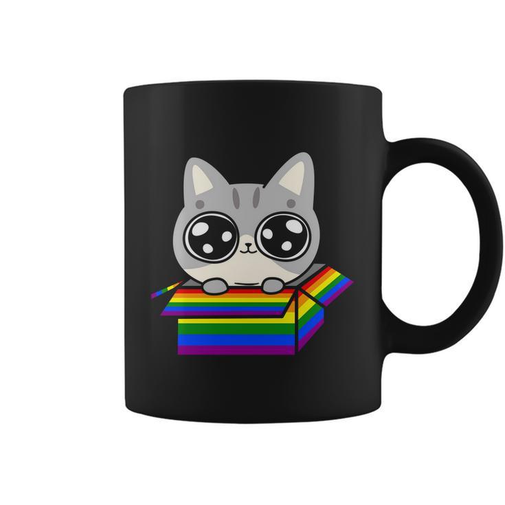 Pride Month Gay Cat In The Lgbt Coffee Mug