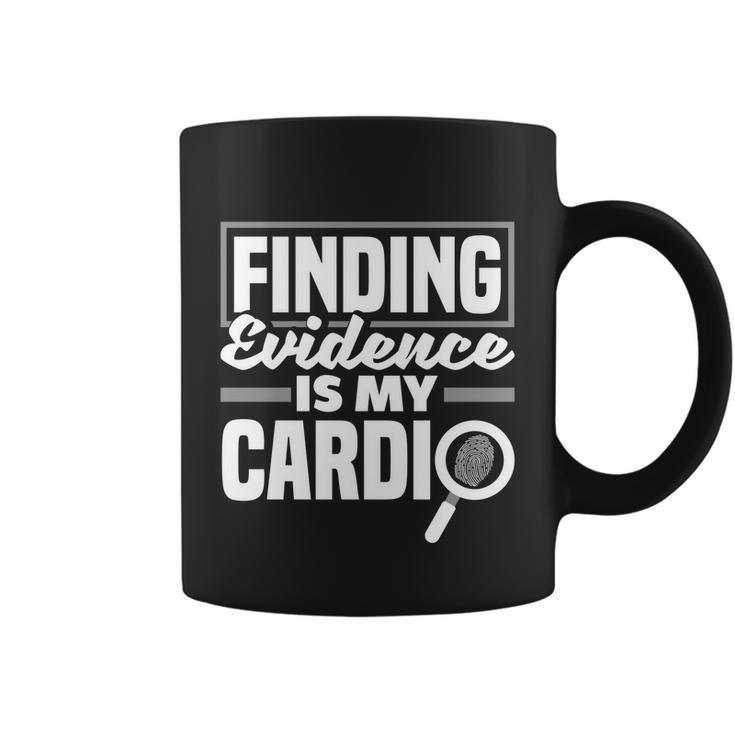 Private Detective Crime Investigator Finding Evidence Gift Coffee Mug